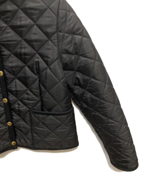 Traditional Weatherwear（トラディショナルウェザーウェア）Traditional Weatherwear (トラディショナルウェザーウェア) ノーカラーキルティングジャケット ブラック サイズ:34の古着・服飾アイテム