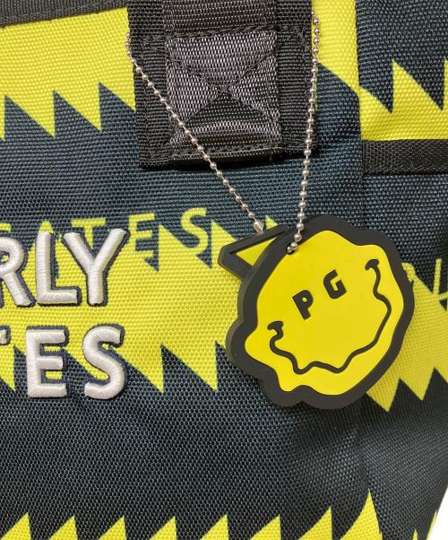 PEARLY GATES（パーリーゲイツ）PEARLY GATES (パーリーゲイツ) ハンドバッグ イエロー×ブラックの古着・服飾アイテム