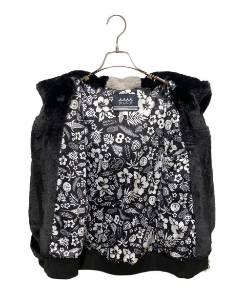 muta MARINE（ムータマリン）muta MARINE (ムータマリン) ボアブルゾン ブラック サイズ:FREEの古着・服飾アイテム