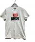 DIESEL（ディーゼル）の古着「ロゴTシャツ」｜ホワイト