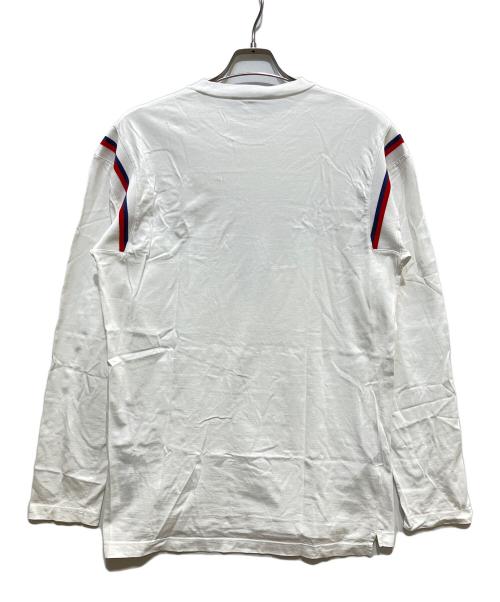 DSQUARED2（ディースクエアード）DSQUARED2 (ディースクエアード) フットボールTシャツ ホワイト サイズ:Sの古着・服飾アイテム