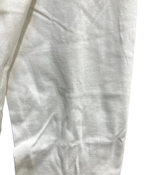 DSQUARED2（ディースクエアード）DSQUARED2 (ディースクエアード) フットボールTシャツ ホワイト サイズ:Sの古着・服飾アイテム