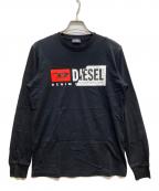 DIESELディーゼル）の古着「Tシャツ」｜ブラック