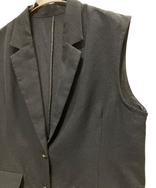 GALLARDA GALANTE（ガリャルダガランテ）GALLARDA GALANTE (ガリャルダガランテ) メッシュダブルジレ ブラック サイズ:Fの古着・服飾アイテム