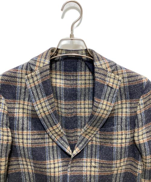 BOGLIOLI（ボリオリ）BOGLIOLI (ボリオリ) DOVER 3Bツイードジャケット ネイビー×ベージュ サイズ:44の古着・服飾アイテム