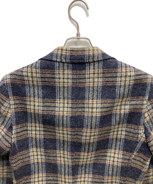 BOGLIOLI（ボリオリ）BOGLIOLI (ボリオリ) DOVER 3Bツイードジャケット ネイビー×ベージュ サイズ:44の古着・服飾アイテム