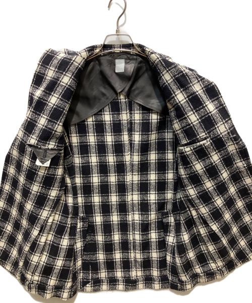 GiCapri（ジカプリ）GiCapri (ジカプリ) ジャケット ブラック×ホワイト サイズ:44の古着・服飾アイテム