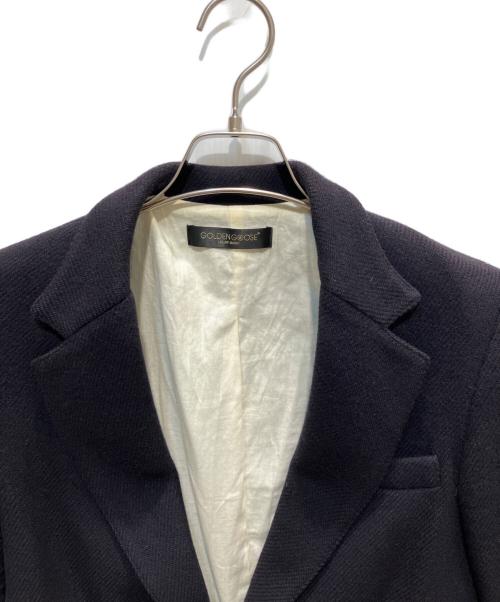 GOLDEN GOOSE（ゴールデングース）GOLDEN GOOSE (ゴールデングース) エルボーパッチ ジャケット ネイビー サイズ:ーの古着・服飾アイテム