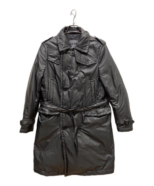 MALE&Co（メイルアンドコー）MALE&CO (メイルアンドコー) ダウントレンチコート ブラック サイズ:Mの古着・服飾アイテム