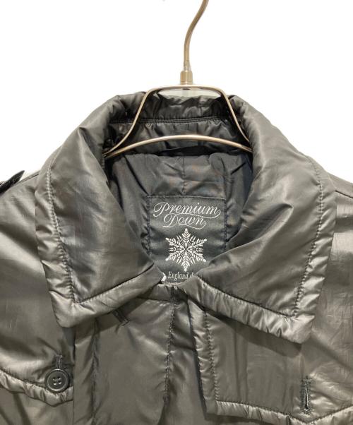 MALE&Co（メイルアンドコー）MALE&CO (メイルアンドコー) ダウントレンチコート ブラック サイズ:Mの古着・服飾アイテム