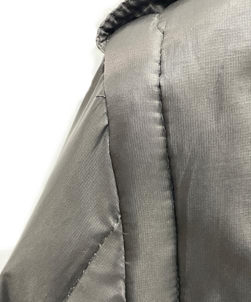 MALE&Co（メイルアンドコー）MALE&CO (メイルアンドコー) ダウントレンチコート ブラック サイズ:Mの古着・服飾アイテム