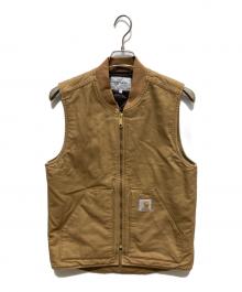 Carhartt WIP（カーハート ワーク イン プログレス）の古着「ダック地 クラシックベスト」｜ブラウン
