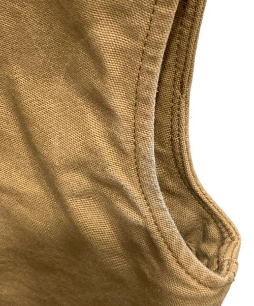 Carhartt WIP（カーハート ワーク イン プログレス）CARHARTT WIP (カーハート ワーク イン プログレス) ダック地 クラシックベスト ブラウン サイズ:Sの古着・服飾アイテム