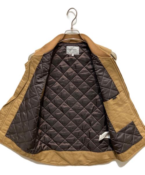 Carhartt WIP（カーハート ワーク イン プログレス）CARHARTT WIP (カーハート ワーク イン プログレス) ダック地 クラシックベスト ブラウン サイズ:Sの古着・服飾アイテム