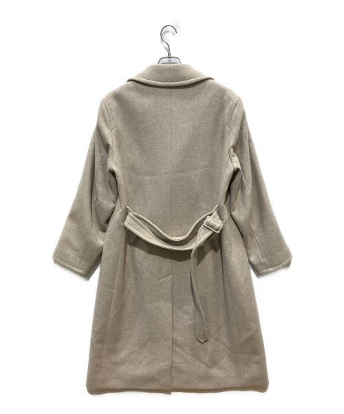 AURALEE（オーラリー）AURALEE (オーラリー) LIGHT MELTON DOUBLE-BREASTED COAT ベージュ サイズ:3の古着・服飾アイテム