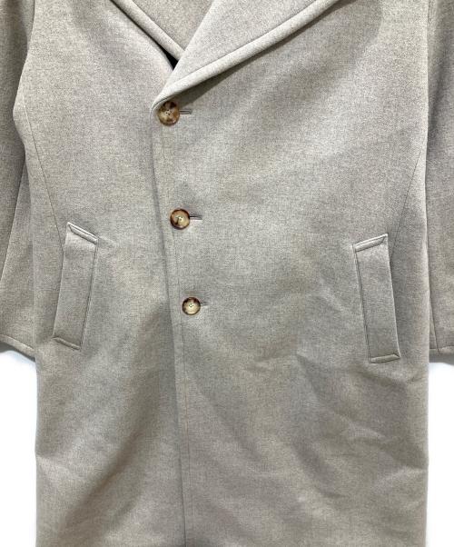 AURALEE（オーラリー）AURALEE (オーラリー) LIGHT MELTON DOUBLE-BREASTED COAT ベージュ サイズ:3の古着・服飾アイテム