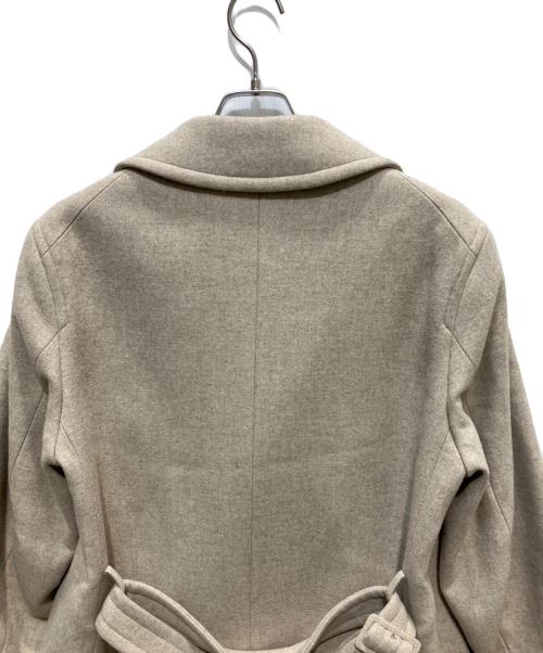 AURALEE（オーラリー）AURALEE (オーラリー) LIGHT MELTON DOUBLE-BREASTED COAT ベージュ サイズ:3の古着・服飾アイテム