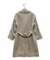 AURALEE (オーラリー) LIGHT MELTON DOUBLE-BREASTED COAT ベージュ サイズ:3：55000円