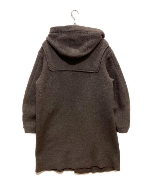 UNDECORATED（アンデコレイテッド）UNDECORATED (アンデコレイテッド) Wool Fleece Melton Duffle Coat ウールフリースメルトンダッフルコート ブラウン サイズ:3の古着・服飾アイテム