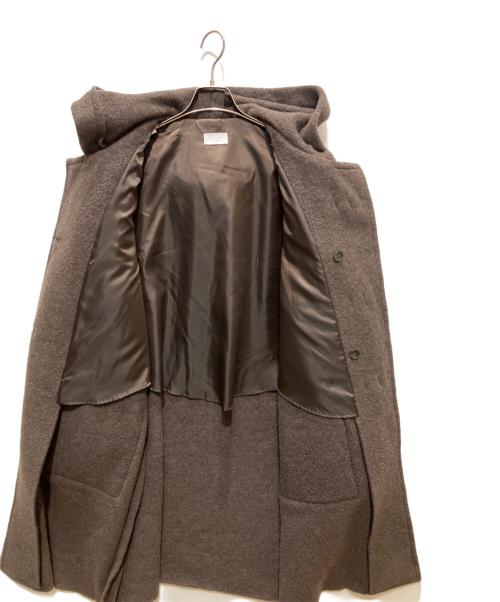 UNDECORATED（アンデコレイテッド）UNDECORATED (アンデコレイテッド) Wool Fleece Melton Duffle Coat ウールフリースメルトンダッフルコート ブラウン サイズ:3の古着・服飾アイテム