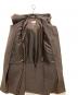 中古・古着 UNDECORATED (アンデコレイテッド) Wool Fleece Melton Duffle Coat ウールフリースメルトンダッフルコート ブラウン サイズ:3：16000円