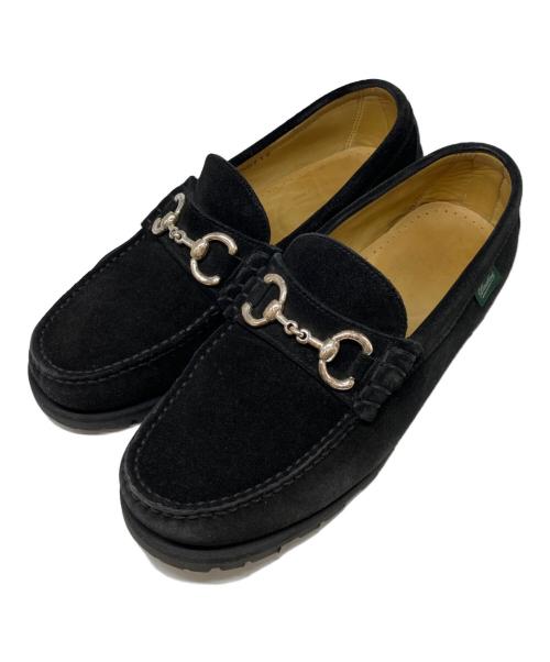 PARABOOT（パラブーツ）PARABOOT (パラブーツ) UNITED ARROWS (ユナイテッドアローズ) 別注 ビットローファー ブラック サイズ:51/2の古着・服飾アイテム