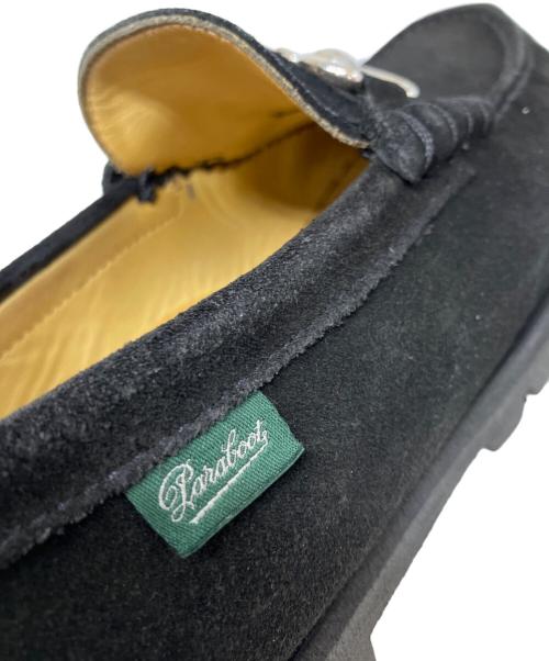 PARABOOT（パラブーツ）PARABOOT (パラブーツ) UNITED ARROWS (ユナイテッドアローズ) 別注 ビットローファー ブラック サイズ:51/2の古着・服飾アイテム