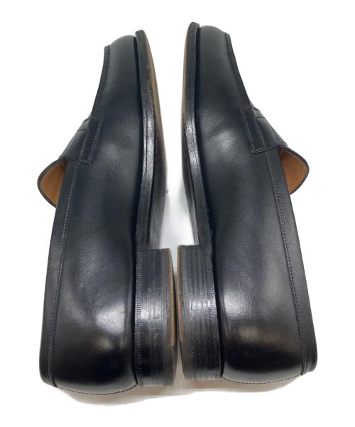J.M.WESTON（ジェイエムウエストン）J.M.WESTON (ジェイエムウエストン) SIGNATURE LOAFER ボックスカーフ シグネチャー コインローファー ブラック サイズ:6cの古着・服飾アイテム