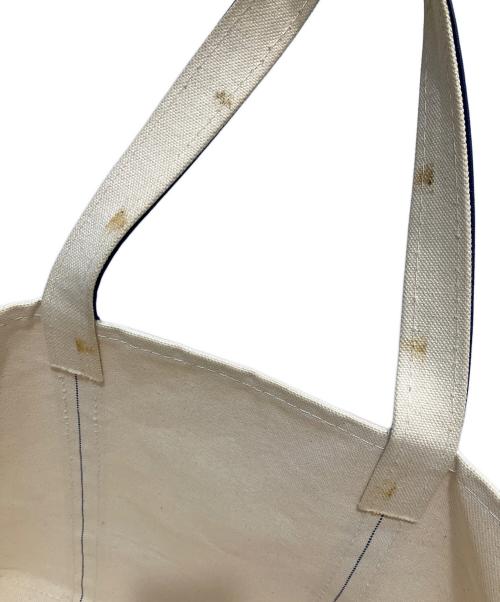 L.L.Bean（エルエルビーン）L.L.Bean (エルエルビーン) BOAT AND TOTE キャンバストートバッグ ネイビー×アイボリーの古着・服飾アイテム