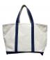 L.L.Bean（エルエルビーン）の古着「BOAT AND TOTE キャンバストートバッグ」｜ネイビー×アイボリー