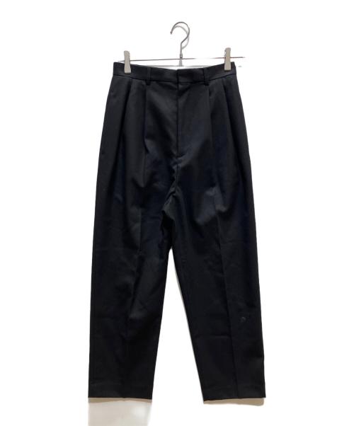 BLAMINK（ブラミンク）BLAMINK (ブラミンク) W WO TUCK FULL ブラック サイズ:SIZE　36の古着・服飾アイテム