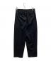 BLAMINK (ブラミンク) W WO TUCK FULL ブラック サイズ:SIZE　36：7000円
