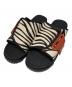 SHAKA（シャカ）の古着「X-PACKER COWHAIR」｜アイボリー×ブラウン