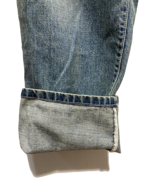 sacai（サカイ）sacai (サカイ) ベルテッドデニムパンツ インディゴ サイズ:SIZE　2の古着・服飾アイテム
