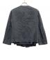 YOHJI YAMAMOTO (ヨウジヤマモト) チャイナボタンジャケット ブラック サイズ:XS：17000円