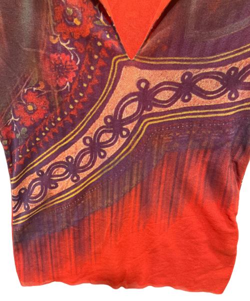VIVIENNE TAM（ヴィヴィアンタム）VIVIENNE TAM (ヴィヴィアンタム) ブラウス レッド サイズ:1の古着・服飾アイテム