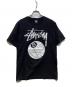 stussy（ステューシー）の古着「Tシャツ」｜ブラック
