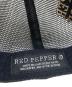 中古・古着 VANSON (バンソン) RED PEPPER (レッドペッパ) キャップ ブラック：3500円