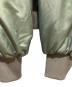 中古・古着 OMMO (オーエムエムオー) VOLUME SLEEVE SHORT MA-1 グリーン サイズ:38：18000円