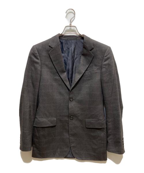 GUCCI（グッチ）GUCCI (グッチ) テーラードジャケット グレー サイズ:SIZE　44Rの古着・服飾アイテム