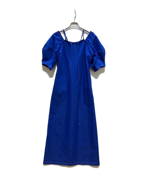MURRAL（ミューラル）MURRAL (ミューラル) Ivy vase dress ブルー サイズ:Lの古着・服飾アイテム