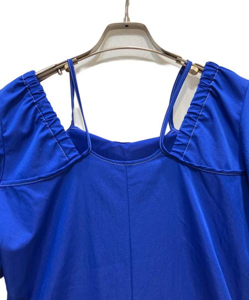 MURRAL（ミューラル）MURRAL (ミューラル) Ivy vase dress ブルー サイズ:Lの古着・服飾アイテム