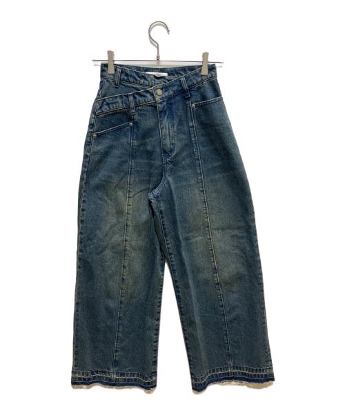 Snidel（スナイデル）Snidel (スナイデル) デニムパンツ インディゴの古着・服飾アイテム