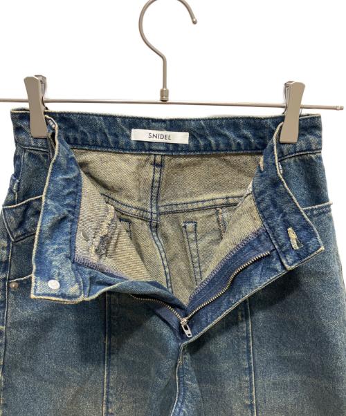 Snidel（スナイデル）Snidel (スナイデル) デニムパンツ インディゴの古着・服飾アイテム