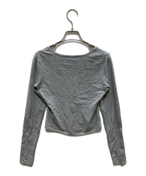 SLY（スライ）SLY (スライ) ニット グレー サイズ:FREEの古着・服飾アイテム