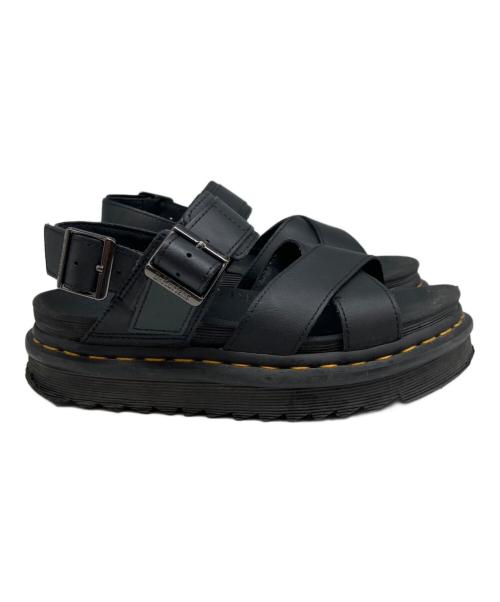 Dr.Martens（ドクターマーチン）Dr.Martens (ドクターマーチン) サンダル ブラック サイズ:22cmの古着・服飾アイテム