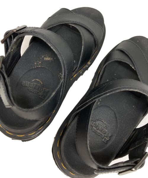 Dr.Martens（ドクターマーチン）Dr.Martens (ドクターマーチン) サンダル ブラック サイズ:22cmの古着・服飾アイテム