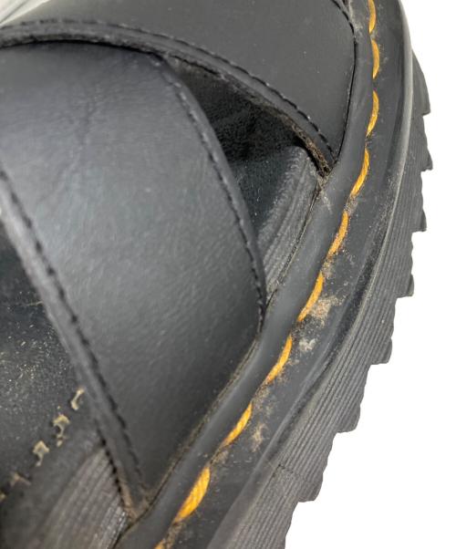 Dr.Martens（ドクターマーチン）Dr.Martens (ドクターマーチン) サンダル ブラック サイズ:22cmの古着・服飾アイテム
