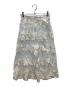 CLANE（クラネ）の古着「SHEER FLOWER LACE SKIRT シアーフラワーレーススカート」｜アイボリー