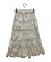 CLANE (クラネ) SHEER FLOWER LACE SKIRT シアーフラワーレーススカート アイボリー サイズ:1：8000円